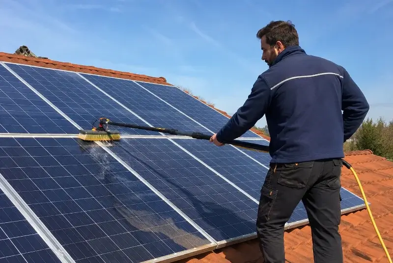 Nettoyage et entretien de panneaux solaires à Saint-Seurin-sur-l'Isle